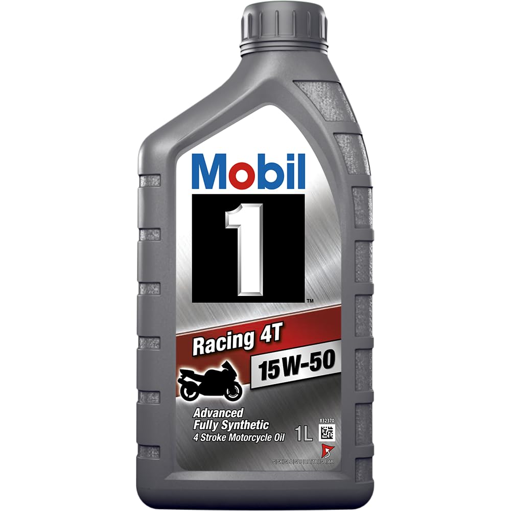 Mobil 1 Racing 4T 15W-50, 4L : Amazon.co.uk: Automotive